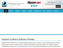 Tablet Screenshot of cad-cam.com